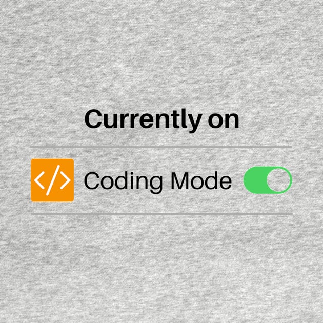 Coding Mode by FunnyStylesShop